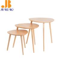 Custom production top quality modern wooden coffee indoor side table