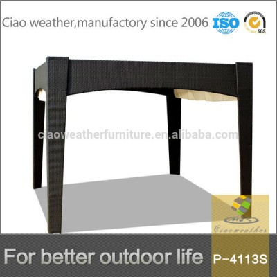 2014 small size aluminum gazebo with aluminum roof